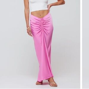 RESA Ziggy skirt in dragonfruit pink